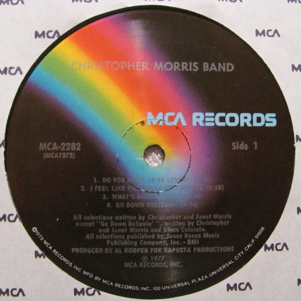 Christopher Morris Band : Christopher Morris Band (LP, Album)