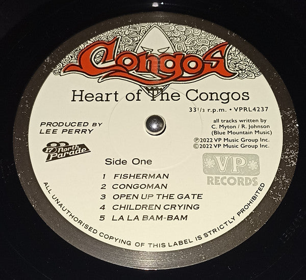 The Congos ~ Heart Of The Congos (Vinyl) - Djungel & Jazz