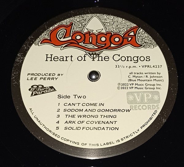 The Congos ~ Heart Of The Congos (Vinyl) - Djungel & Jazz