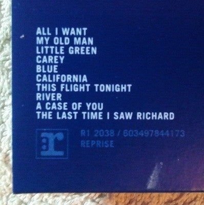 Joni Mitchell ~ Blue (Vinyl) - Djungel & Jazz