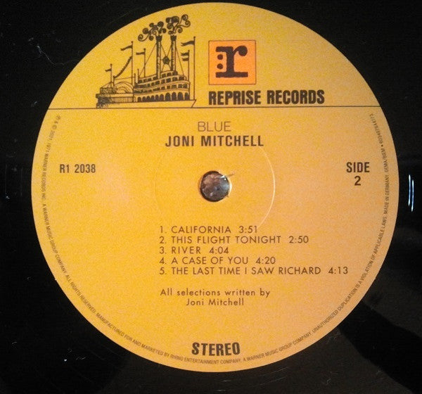 Joni Mitchell ~ Blue (Vinyl) - Djungel & Jazz