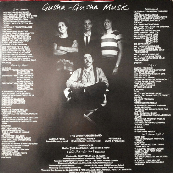 Danny Adler ~ Gusha-Gusha Music (Vinyl) - Djungel & Jazz