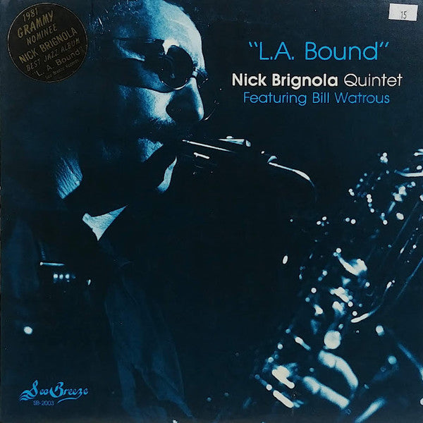 Nick Brignola Quintet Featuring Bill Watrous ~ L.A. Bound (Vinyl) - Djungel & Jazz