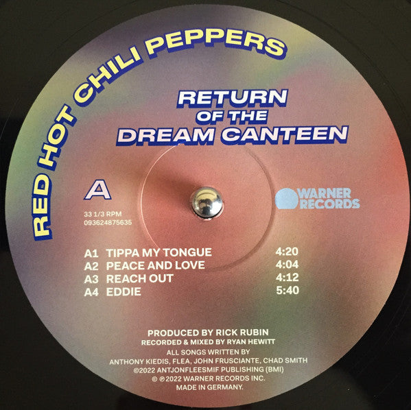 Red Hot Chili Peppers ~ Return Of The Dream Canteen (Vinyl) - Djungel & Jazz