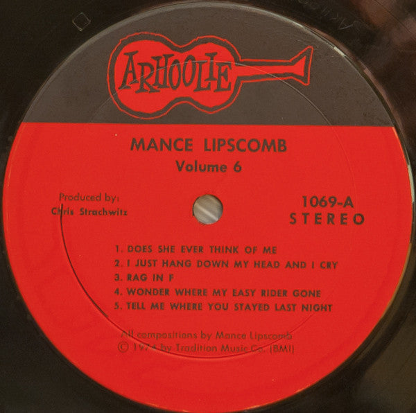 Mance Lipscomb ~ Mance Lipscomb Volume 6 (Vinyl) - Djungel & Jazz