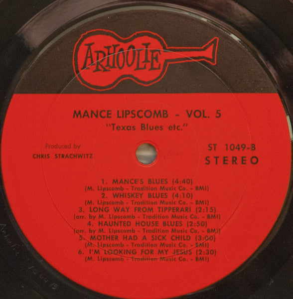 Mance Lipscomb ~ Mance Lipscomb Vol. 5 (Vinyl) - Djungel & Jazz