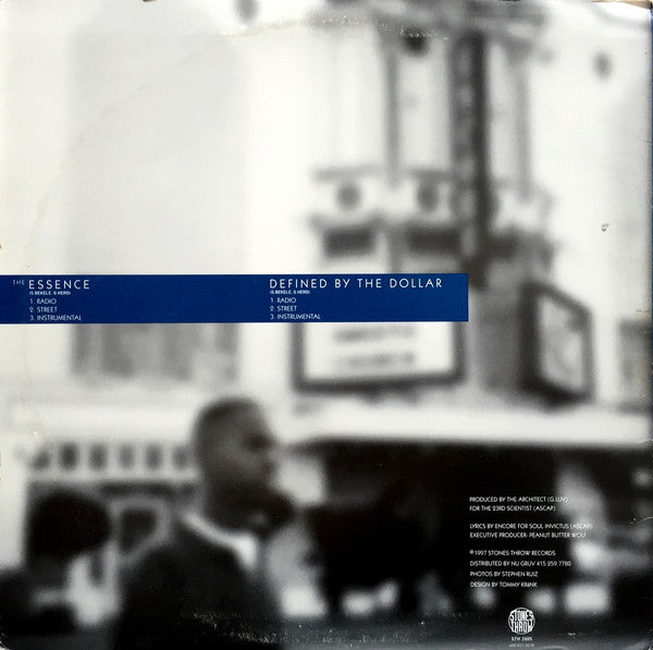 Encore : The Essence / Defined By The Dollar (12")