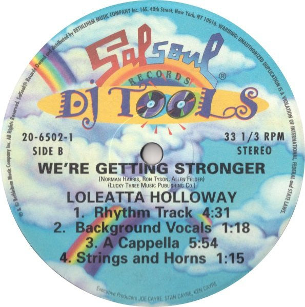 Loleatta Holloway : We're Getting Stronger (DJ Tools) (12")