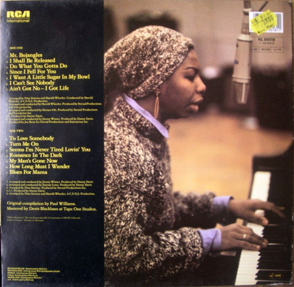 Nina Simone ~ The Artistry Of Nina Simone (Vinyl) - Djungel & Jazz