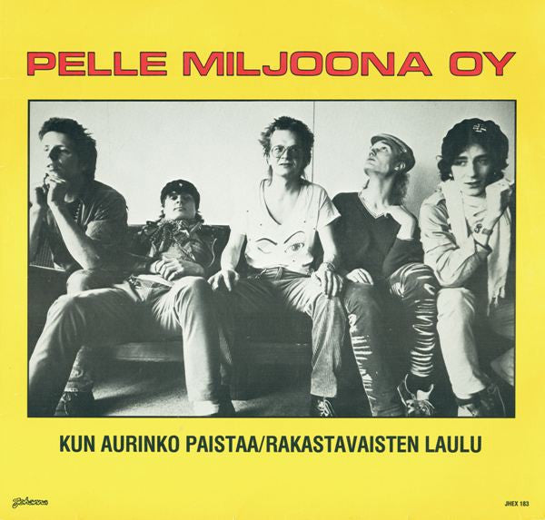 Pelle Miljoona Oy : Varjo Seuraa Onneain (12", EP, Gre)