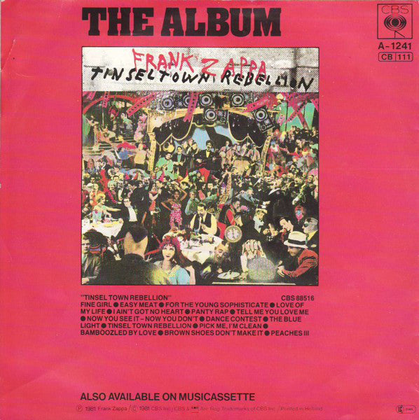 Frank Zappa ~ Love Of My Life (Vinyl) - Djungel & Jazz