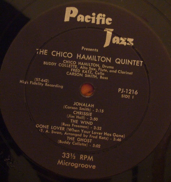 Chico Hamilton Quintet ~ Chico Hamilton Quintet In Hi-Fi (Vinyl) - Djungel & Jazz