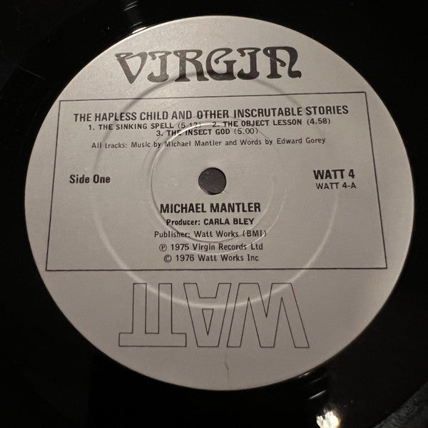 Michael Mantler / Edward Gorey ~ The Hapless Child And Other Inscrutable Stories (Vinyl) - Djungel & Jazz
