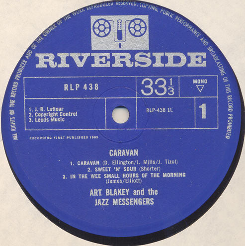 Art Blakey & The Jazz Messengers ~ Caravan (Vinyl) - Djungel & Jazz