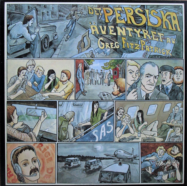 Greg FitzPatrick ~ Det Persiska Äventyret (Vinyl) - Djungel & Jazz