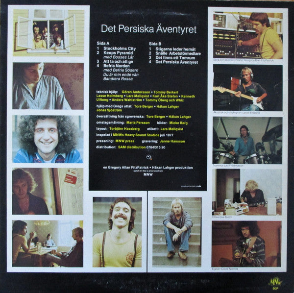 Greg FitzPatrick ~ Det Persiska Äventyret (Vinyl) - Djungel & Jazz