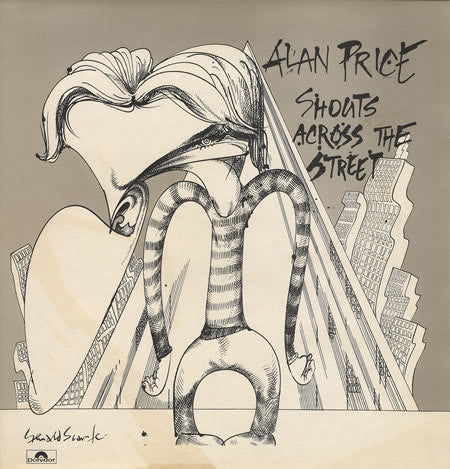 Alan Price ~ Shouts Across The Street (Vinyl) - Djungel & Jazz