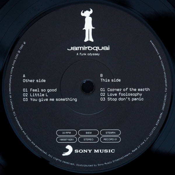 Jamiroquai ~ A Funk Odyssey (Vinyl) - Djungel & Jazz