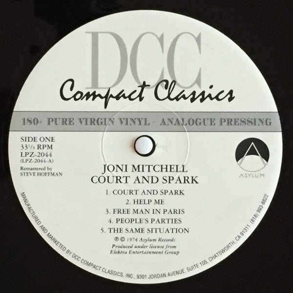 Joni Mitchell ~ Court And Spark (Vinyl) - Djungel & Jazz