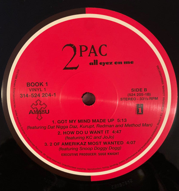 2Pac ~ All Eyez On Me (Vinyl) - Djungel & Jazz