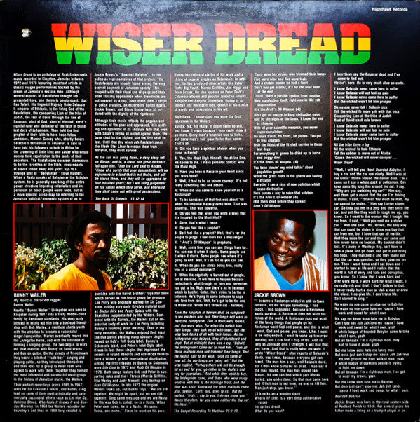 Various : Wiser Dread (LP, Comp)