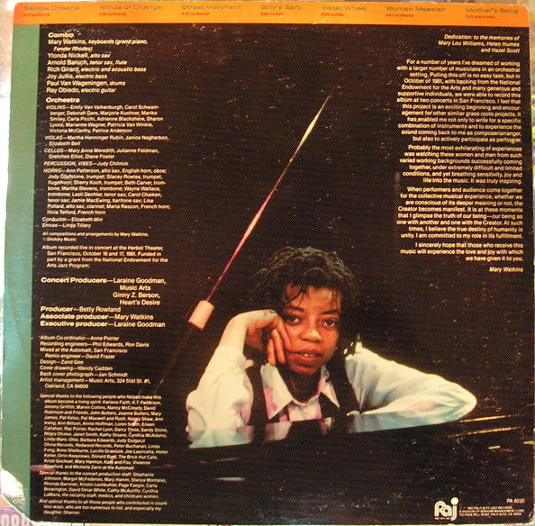 Mary Watkins ~ Winds Of Change (Vinyl) - Djungel & Jazz