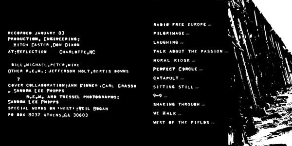 R.E.M. ~ Murmur (Vinyl) - Djungel & Jazz