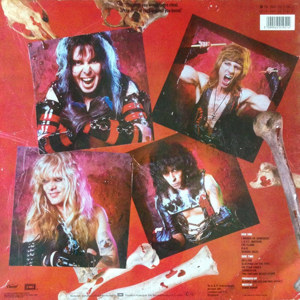 W.A.S.P. : W.A.S.P. (I Wanna Be Somebody) (LP, Album)