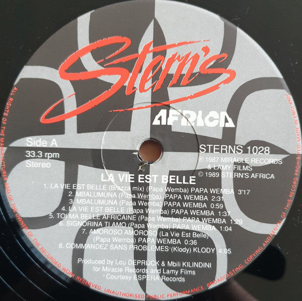 Various ~ La Vie Est Belle (Vinyl) - Djungel & Jazz
