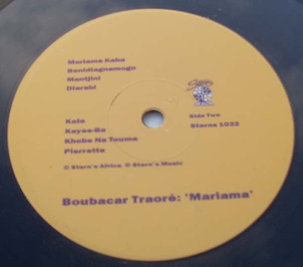 Boubacar Traoré ~ Mariama (Vinyl) - Djungel & Jazz
