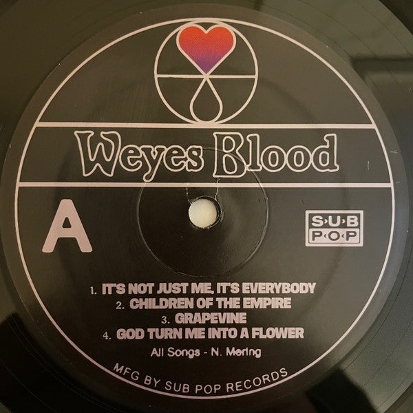 Weyes Blood ~ And In The Darkness, Hearts Aglow (Vinyl) - Djungel & Jazz