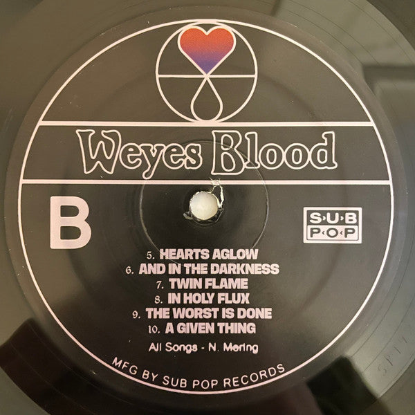 Weyes Blood ~ And In The Darkness, Hearts Aglow (Vinyl) - Djungel & Jazz