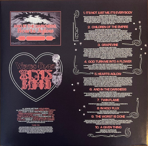Weyes Blood : And In The Darkness, Hearts Aglow (LP, Album, Ltd, Cle)