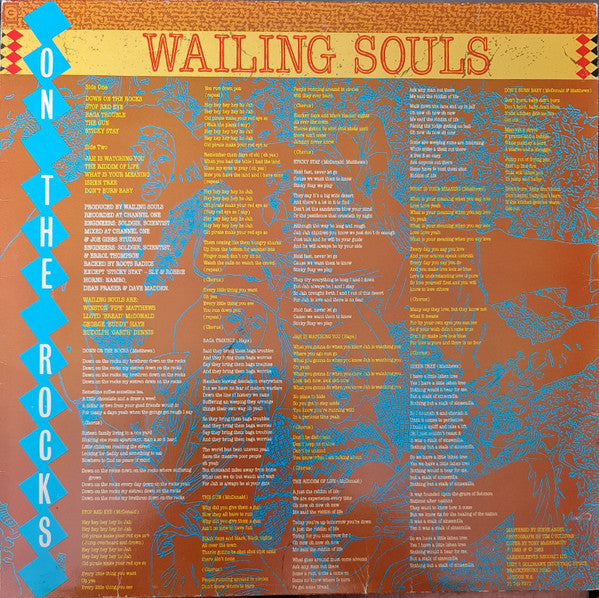 Wailing Souls : On The Rocks (LP, Album)