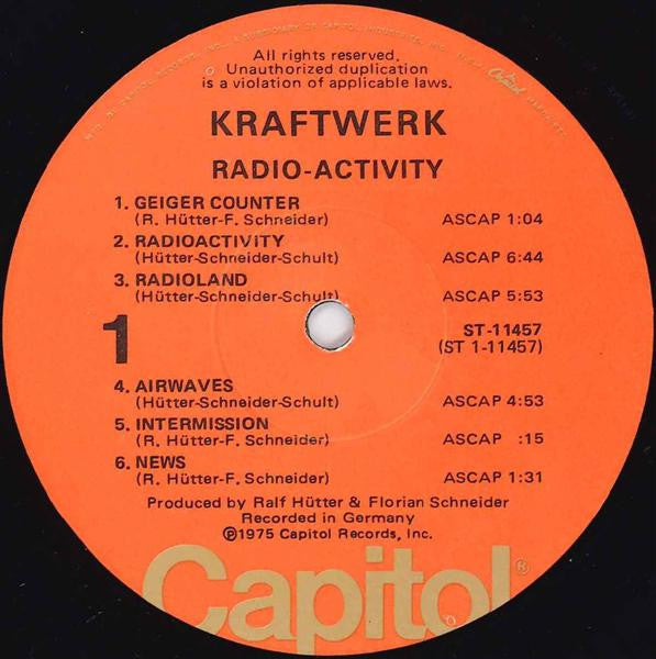 Kraftwerk ~ Radio-Activity (Vinyl) - Djungel & Jazz