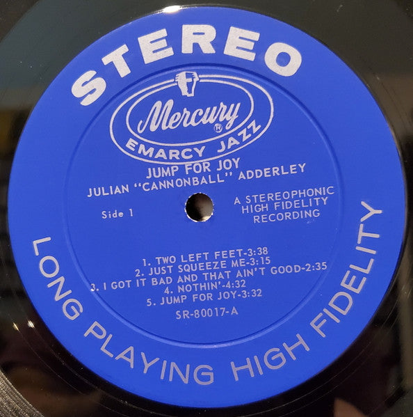Cannonball Adderley ~ Jump For Joy (Vinyl) - Djungel & Jazz