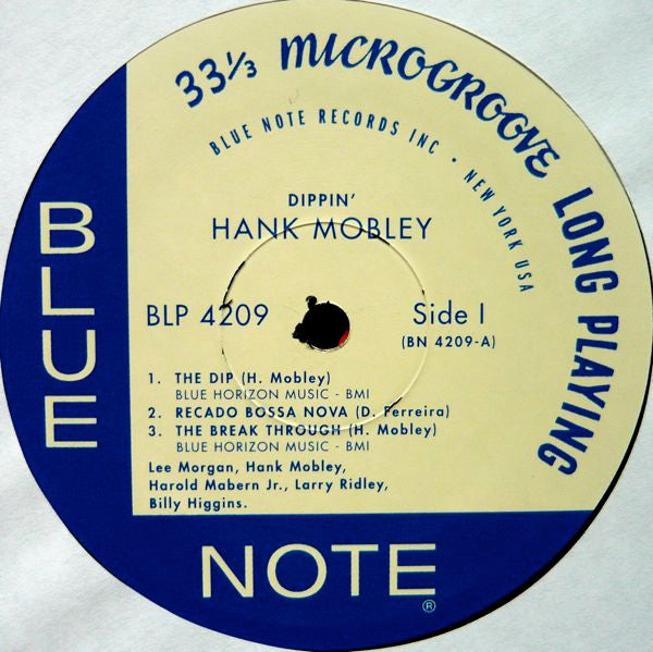 Hank Mobley ~ Dippin' (Vinyl) - Djungel & Jazz