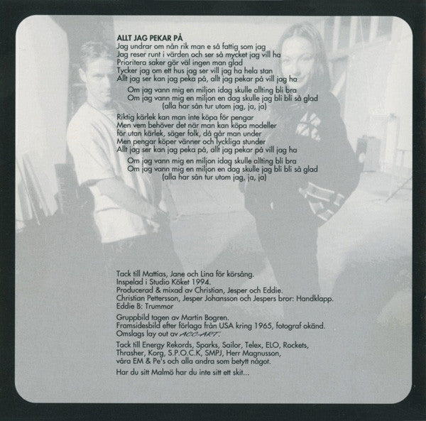 Page ~ Hallå! (Var Tog Månbasen Vägen?) (Vinyl) - Djungel & Jazz