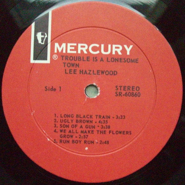 Lee Hazlewood : Trouble Is A Lonesome Town (LP, Album, RE)