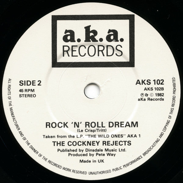 The Cockney Rejects ~ Till The End Of The Day (Vinyl) - Djungel & Jazz