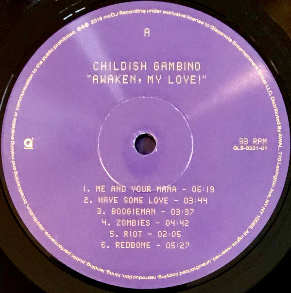 Childish Gambino ~ Awaken, My Love! (Vinyl) - Djungel & Jazz