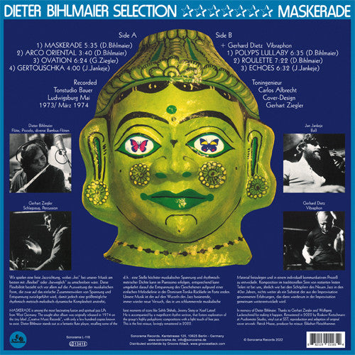 Dieter Bihlmaier Selection ~ Maskerade (Vinyl) - Djungel & Jazz