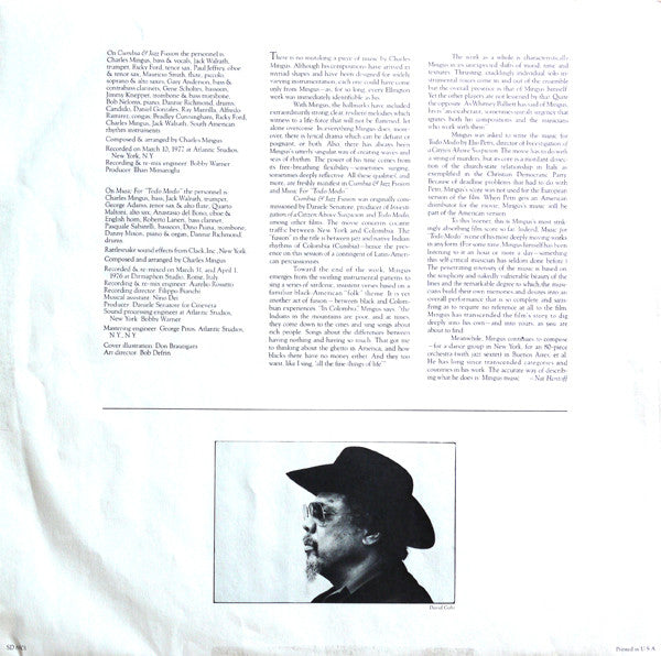 Charles Mingus ~ Cumbia & Jazz Fusion (Vinyl) - Djungel & Jazz