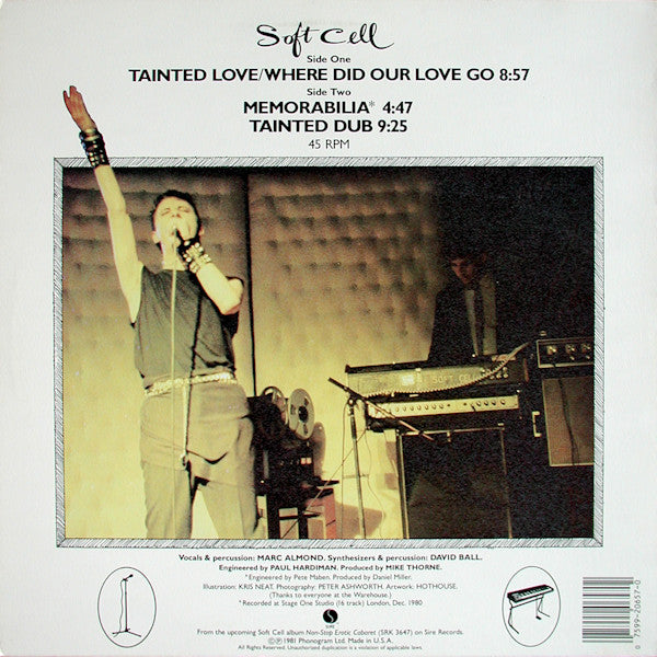 Soft Cell ~ Tainted Love / Where Did Our Love Go (Vinyl) - Djungel & Jazz