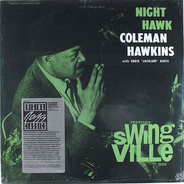 Coleman Hawkins With Eddie "Lockjaw" Davis ~ Night Hawk (Vinyl) - Djungel & Jazz