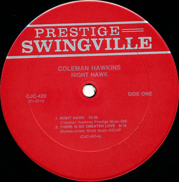 Coleman Hawkins With Eddie "Lockjaw" Davis ~ Night Hawk (Vinyl) - Djungel & Jazz