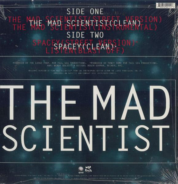 The Large Professor ~ The Mad Scientist (Vinyl) - Djungel & Jazz