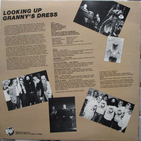 The Grandmothers ~ Looking Up Granny's Dress (Vinyl) - Djungel & Jazz