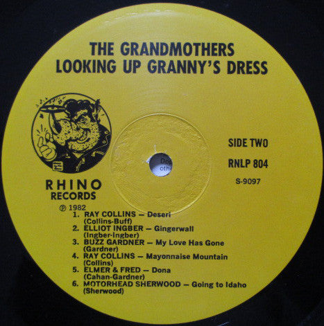 The Grandmothers ~ Looking Up Granny's Dress (Vinyl) - Djungel & Jazz