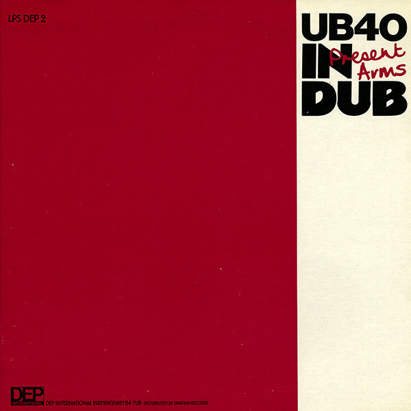 UB40 : Present Arms In Dub (LP, Album, Bla)
